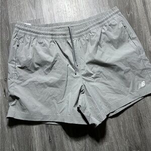 New Balance Athletics 5 inch Mens Woven Shorts Gray 2X